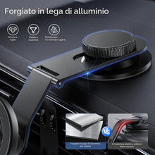 Carica l'immagine nel visualizzatore di Gallery, SYNCWIRE MagSafe - Supporto magnetico da auto per cruscotto universale, schermo Tesla, braccio pieghevole in lega di all