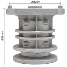 Carica l'immagine nel visualizzatore di Gallery, Easyboost mozzo portalama supporto lama per tosaerba Castelgarden GGP Alpina Bestgreen Mountfield Mc Allister Stiga – Ri