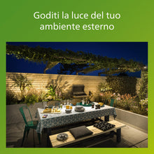 Carica l'immagine nel visualizzatore di Gallery, PHILIPS Creek Lampada da parete LED E27 per esterno, Alluminio, Nero