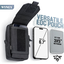 Carica l'immagine nel visualizzatore di Gallery, WYNEX Porta Cellulare da Cintura,Molle Funda Movil, Tactica EDC Pouch, Porta Telefono per Cinturone Táctico, Zaino e Gil