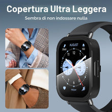 Carica l'immagine nel visualizzatore di Gallery, Diruite 3 Pezzi Cover per Xiaomi Redmi Watch 5 Lite Vetro Temperato Pellicola Protettiva PC Rigido Case Protettiva Ultra