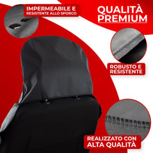 Carica l'immagine nel visualizzatore di Gallery, fixcape PRO robusto coprisedile universale auto impermeabile coprisedili singolo anteriori, copri sedile fodere per auto