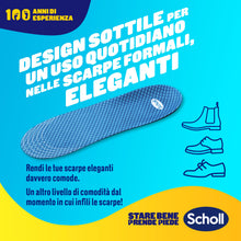 Carica l'immagine nel visualizzatore di Gallery, Dr. Scholl's GelActiv Solette per Scarpe Eleganti dal Design Sottile per Uso Quotidiano con Tecnologia GelWave Ammortizz