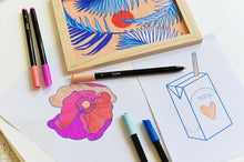 Carica l'immagine nel visualizzatore di Gallery, BIC Intensity Up, Set Disegno &amp; Scrittura a Colori, Pennarelli Punta Media (0,8mm) per Libri da Colorare, Disegno e Appunti, Set da 24 Unità, Cancelleria Scuola
