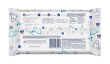 Carica l'immagine nel visualizzatore di Gallery, Kindii Pure Water 99% Salviette neonato, senza profumo, 60 pezzi