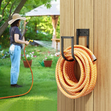 Carica l'immagine nel visualizzatore di Gallery, pickpiff Pantaloni da giardino Holder Wall Mount – Metal Water Hose Hanger per Esterni, gancio durevole per giardino, ga