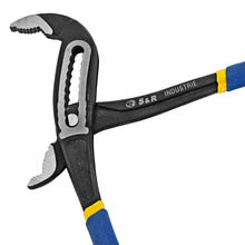 Carica l'immagine nel visualizzatore di Gallery, S&amp;R Chiave a Pappagallo Professionale. Pinza a Pappagallo Regolabile 250 x 36 mm. Per Tubi Viti Esagonali e Quadrate. Bl