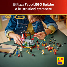 Carica l'immagine nel visualizzatore di Gallery, LEGO Ninjago Display personaggi Ninja – 15° anniversario 71866