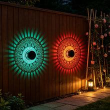 Carica l'immagine nel visualizzatore di Gallery, Lampada Solare da Esterno,2 Pezzi LED Mandala Lanterna