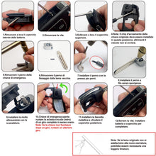 Carica l'immagine nel visualizzatore di Gallery, SUPALAND Guscio Chiave di Ricambio a 3 Tasti Per Telecomando Auto Con Lama Compatibile con Hyundai i10 i20 i40 ix20 ix30