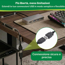 Carica l'immagine nel visualizzatore di Gallery, InLine 20973 Cavo USB 2.0, Prolunga, Type A, Maschio/Femmina, 0.5M Nero