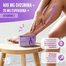 Carica l'immagine nel visualizzatore di Gallery, SainzClap® Integratore Triade Diosmina Esperidina Vitamina C, 30 Capsule