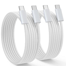 Carica l'immagine nel visualizzatore di Gallery, NIBIKIA Cavo USB C [2Pezzi/1M] 60W Cavo USB Type-C per iPhone 17 16 15