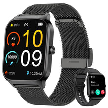 Carica l'immagine nel visualizzatore di Gallery, LODIMEKE Smartwatch Chiamate e WhatsApp, 1.85" Orologio Uomo Donna con Pressione Sanguigna, Frequenza Cardiaca, Sonno, 1