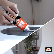 Carica l'immagine nel visualizzatore di Gallery, Pattex SP 101 Instant Tack Adesivo sigillante, Adesivo universale multimateriale che non cola, Sigillante universale app