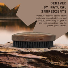 Carica l'immagine nel visualizzatore di Gallery, Striking Viking Spazzola Barba Setole Cinghiale – 11 cm, Marrone