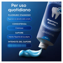 Carica l'immagine nel visualizzatore di Gallery, Oral-B Rigenera Smalto Advanced Dentifricio, Pulizia Denti, 2x75ml