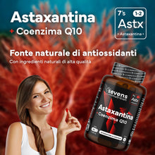 Carica l'immagine nel visualizzatore di Gallery, Astaxantina Naturale Pura AstaPure® - Integratore con Coenzima Q10