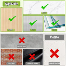 Carica l'immagine nel visualizzatore di Gallery, VynyQoo 12 Sets Autoadesivo Hook Loop, Nastro Adesivo Forte (Nero)