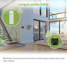 Carica l'immagine nel visualizzatore di Gallery, VTech CS1500 Telefono wireless DECT a doppia carica con blocco chiamata, ID chiamata/chiamata in attesa, altoparlante vi