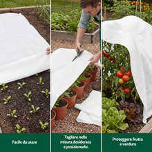Carica l'immagine nel visualizzatore di Gallery, GARDENIX Fioriera in Tessuto Non Tessuto Traspirante, 30 g/m², 1,1 x 5 m (5,5 m²), favorisce Una Crescita Sana, per cope