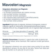 Carica l'immagine nel visualizzatore di Gallery, Mavosten® Magnesio: Complesso di magnesio con bisglicinato [60 capsule]