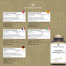Carica l'immagine nel visualizzatore di Gallery, Olio di Enotera 200 Perle 2000 mg 10% GLA con Vitamina E e Omega 6. Equilibrio Ormonale. Integratore Menopausa e Sindrom