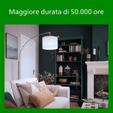 Carica l'immagine nel visualizzatore di Gallery, Philips Classic ultra-efficient LED bulb with energy efficiency class A, E14 base, replaces 40W, clear, warm white light