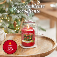 Carica l'immagine nel visualizzatore di Gallery, Yankee Candle Candela profumata in giara grande | Red Apple Wreath | Durata Fino a 150 Ore | regalo perfetto per le donn