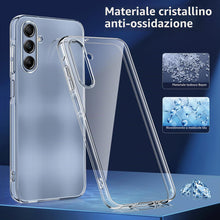 Carica l'immagine nel visualizzatore di Gallery, FLLAO Cover Compatibile con Samsung Galaxy A25 5G con 3 Pellicola Vetro Temperato, Custodia Trasparente Ultra Sottile Si