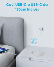 Carica l'immagine nel visualizzatore di Gallery, Anker Caricatore iPhone 20W USB C rapido da parete