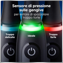 Carica l'immagine nel visualizzatore di Gallery, Oral-B iO 6 Spazzolino Elettrico, 2 Testine, Custodia, Dentifricio, Nero