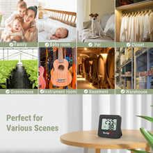 Carica l'immagine nel visualizzatore di Gallery, TempPro TP157 digital indoor thermometer, home thermometer