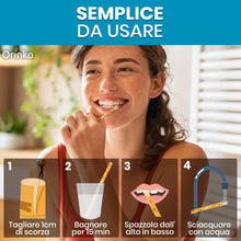 Carica l'immagine nel visualizzatore di Gallery, ORINKO® Siwak Naturale x3 con Custodia x1 - Spazzolino Ecologico per Denti - Miswak Africano per Pulizia, Sbiancamento e