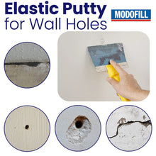 Carica l'immagine nel visualizzatore di Gallery, MODOFILL Alti Spessori - Stucco Per Muro Bianco Pronto per il Riempimento di Grossi Fori e Buchi nel Muro. Alto Riempime