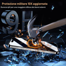 Carica l'immagine nel visualizzatore di Gallery, QHOHQ 3 Pezzi Vetro Temperato per iPhone 15 Pro [6,1 Pollici] e 3 Pezzi Pellicola Fotocamera, Pellicola Prottetiva Anti 