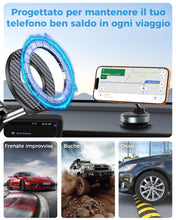 Carica l'immagine nel visualizzatore di Gallery, PlusAcc Supporto Telefono Auto Ventosa Magnetico – Fissaggio a vuoto, Rotazione 360°,Installazione in un secondo, Compat