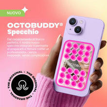 Carica l'immagine nel visualizzatore di Gallery, OCTOBUDDY Mirror - Selfie e Video Senza Mani - 66 x 99 mm, Rosa Gessetto