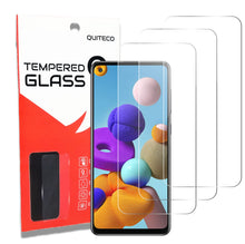 Carica l'immagine nel visualizzatore di Gallery, Vetro Temperato per Samsung Galaxy A21S [3 Pezzi] Vetrino Protettivo Pellicola Protezione Schermo