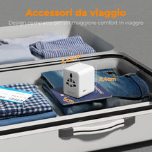 Carica l'immagine nel visualizzatore di Gallery, TESSAN Adattatore Universale da Viaggio con 2 USB A e 3 USB C, 28W Max