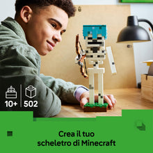 Carica l'immagine nel visualizzatore di Gallery, LEGO Minecraft Lo Scheletro 21594