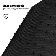 Carica l'immagine nel visualizzatore di Gallery, Tappetini auto universali, confezione da 4 pezzi (2 anteriori + 2 posteriori), tappetini auto in moquette, tappetino ant