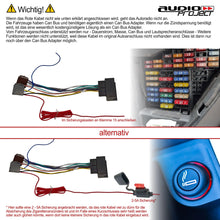 Carica l'immagine nel visualizzatore di Gallery, Audioproject A186 - Adattatore autoradio Quadlock ISO compatibile Citroen Berlingo Picasso C2 C3 C4 C5 C6 C8 Peugeot 207