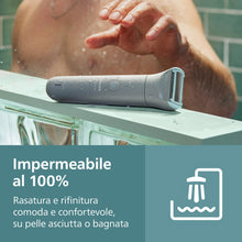 Carica l'immagine nel visualizzatore di Gallery, Philips Bodygroom series 3000 - Rifinitore per uomo tripla protezione, Rifinitura e rasatura intima, Preciso e confortev