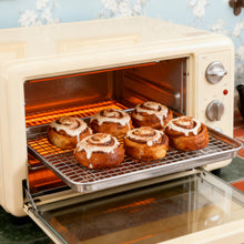 Carica l'immagine nel visualizzatore di Gallery, Fire More Teglia da Forno con Griglia di Raffreddamento Rimovibile in Acciaio Inox, Set da 1 Pezzo (1 teglia + 1 griglia