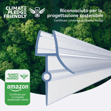 Carica l'immagine nel visualizzatore di Gallery, HNNHOME Guarnizione Doccia Sottoporta Box Doccia Vetro 4-6mm Gap 22mm