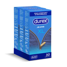 Carica l'immagine nel visualizzatore di Gallery, Durex Settebello XL, Preservativi Extra-Large, 30 Profilattici