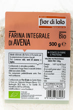 Carica l'immagine nel visualizzatore di Gallery, Fior di Loto Farina Integrale di Avena Biologico, 500g