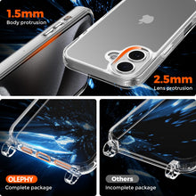 Carica l'immagine nel visualizzatore di Gallery, Trasparente Cover con Cordino per iPhone 17 6,3'', Nero
