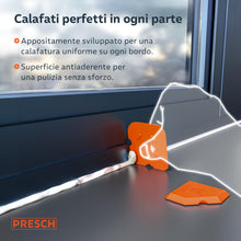 Carica l'immagine nel visualizzatore di Gallery, Presch Spatole per silicone incl. Raschietto silicone - 6 pezzi con scatola - Giunti perfetti grazie a bordi estremament